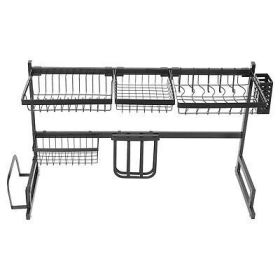 Over The Sink Dish Drying Rack 33.5 Inches Kitchen Organizer Storage For Home