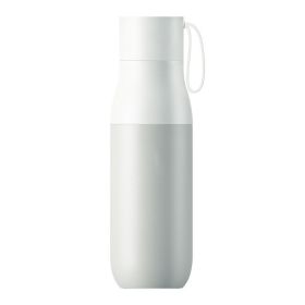 Stainless Steel Large Capacity Intelligent Temperature Cup (Option: White-450ml)