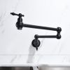 Pot Filler Faucet Wall Mount