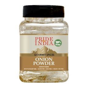 Pride of India â€šÃ„Ã¬ Onion Fine Ground â€šÃ„Ã¬ Gourmet Spice for Cooking â€šÃ„Ã¬ Pantry Essential â€šÃ„Ã¬ Adds Flavor to Sauces/Dips/Rubs/Marinades â€šÃ„Ã¬ Easy to Use (size: 8 oz)